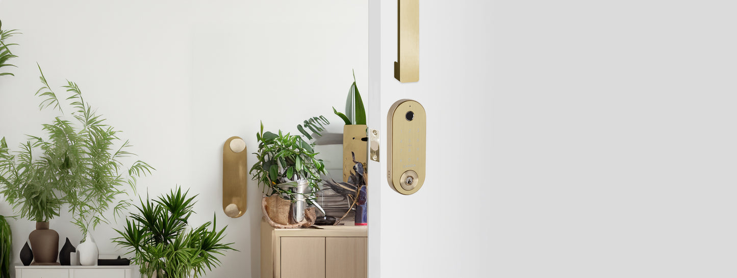 Stealth Smart Lock Deadbolt - Satin Brass