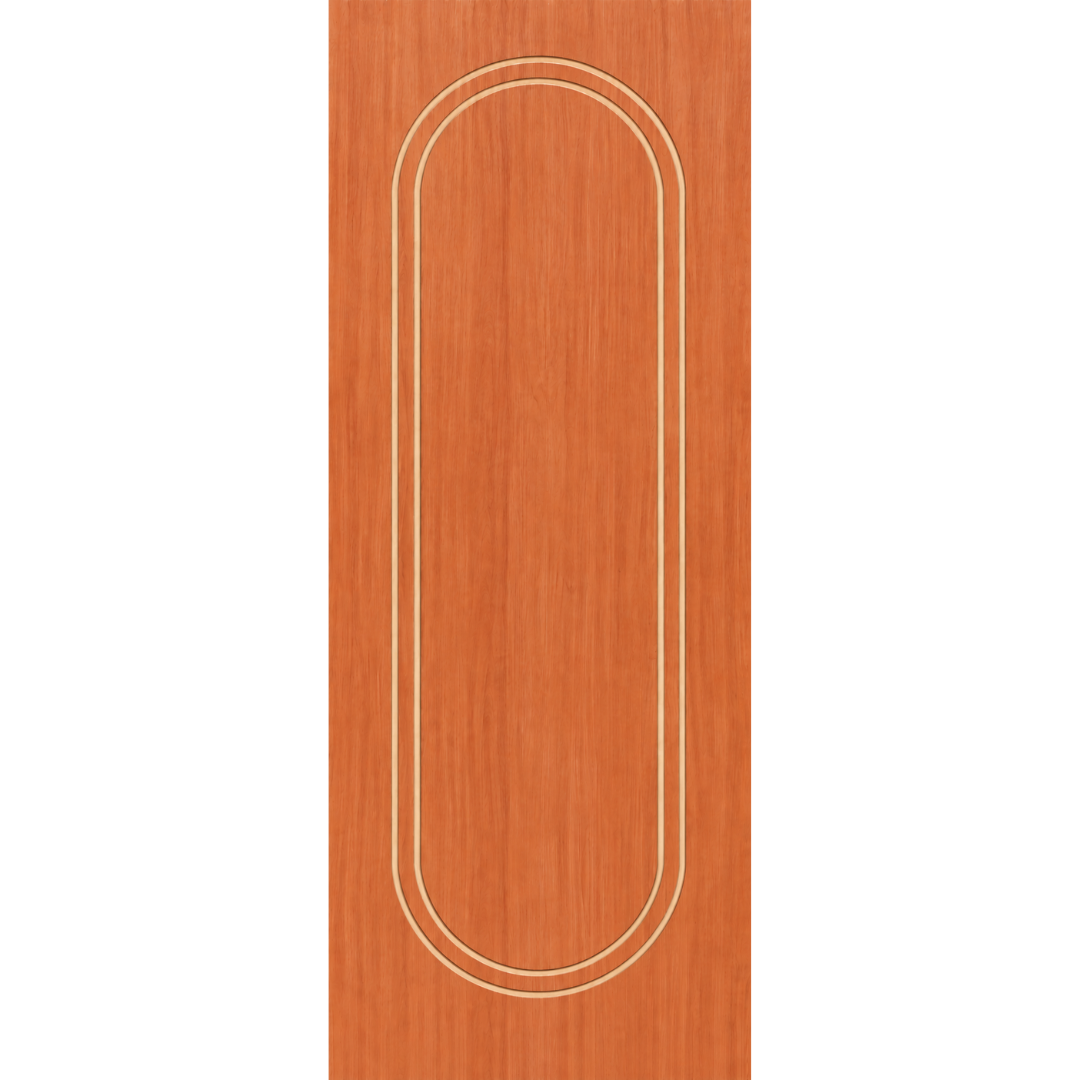 BELLEVUE DOUBLE OVAL - SPM Solid Block Door