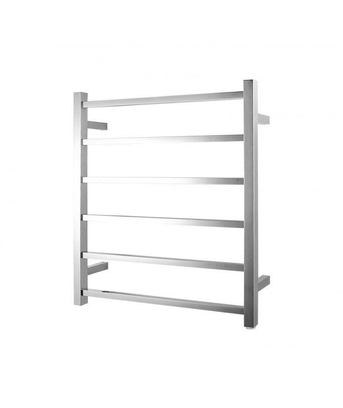 HEATED TOWEL RAIL - 6 Bar Square