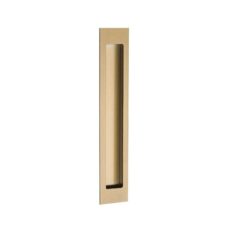 VERVE FLUSH PULL - Satin Brass