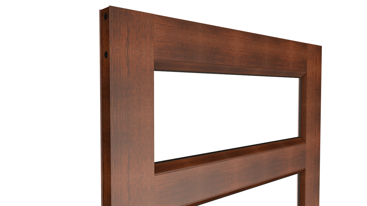 XE2 Hume Elite Aluminium Merbau - Entrance Door