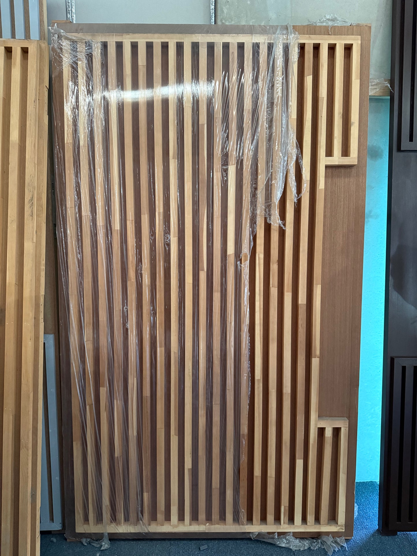 TIMBER BATTEN DOOR - CLEARANCE
