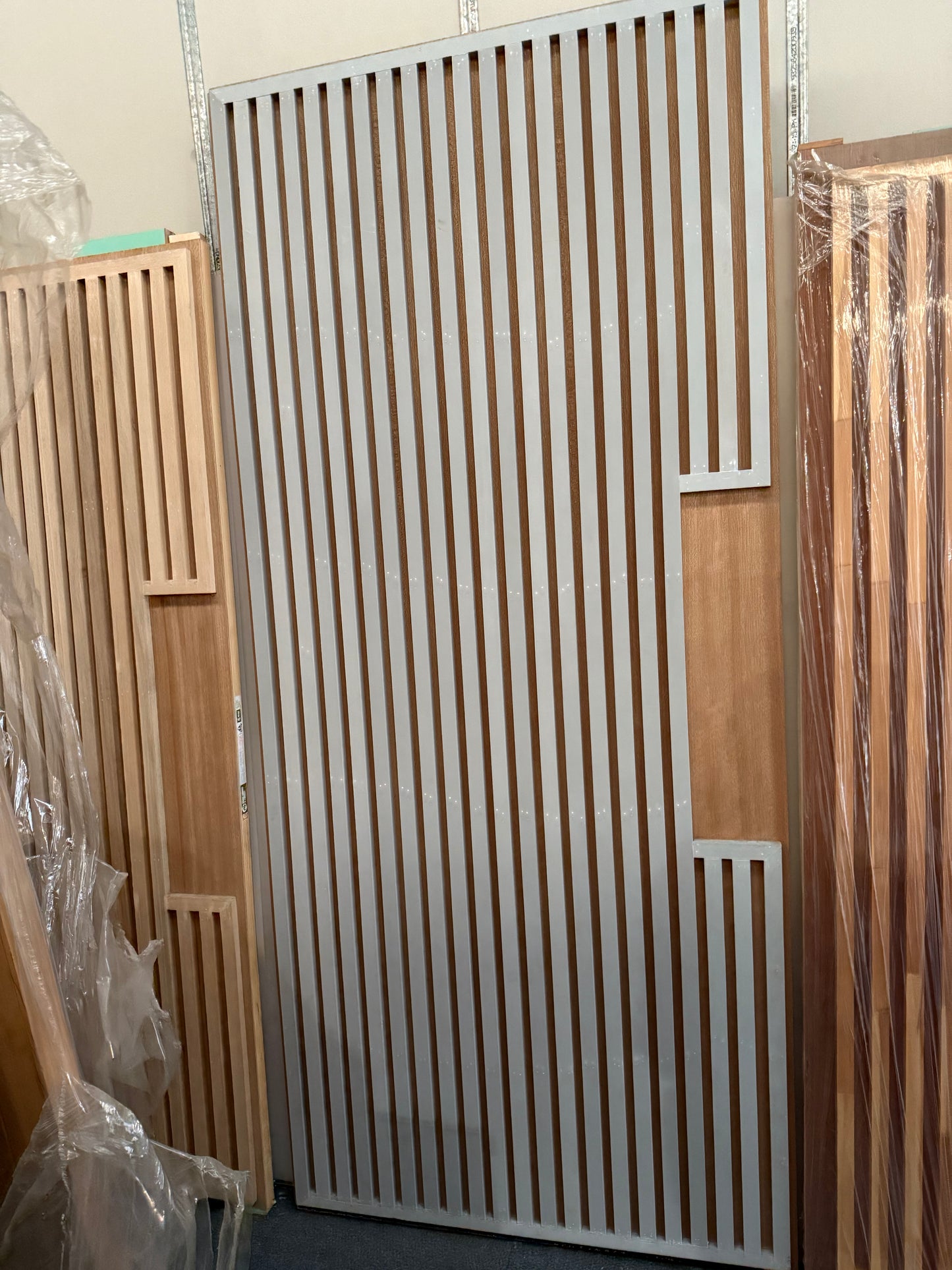 TIMBER BATTEN DOOR - CLEARANCE