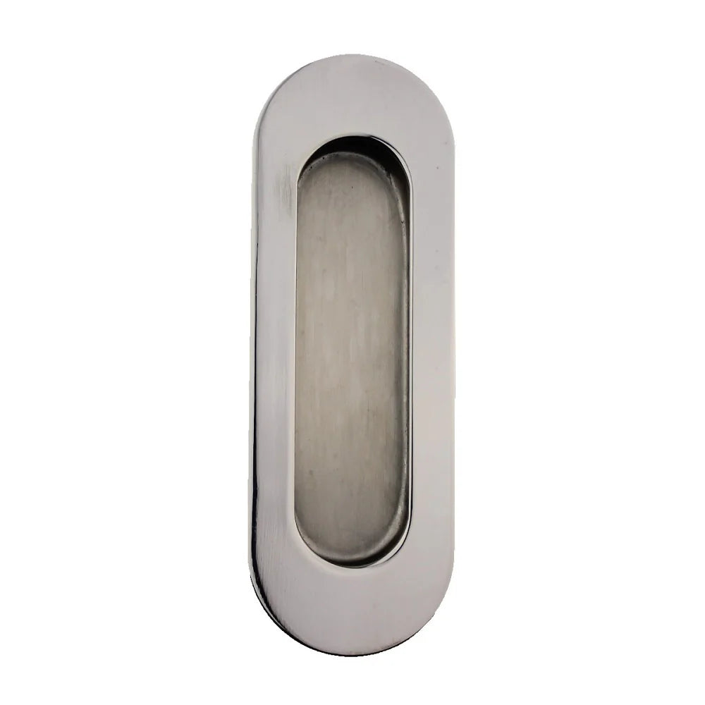 Nidus Oval Flush Pull (Available in Various Finishes)