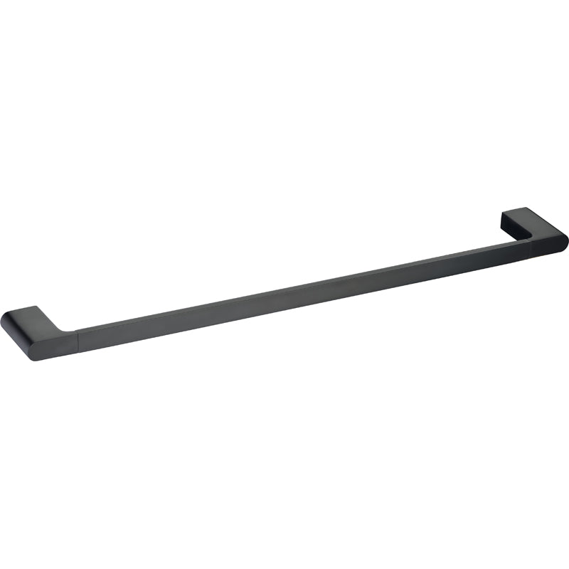 MOSCOW - Single Towel Rail Matte Black / Single - 750mm
