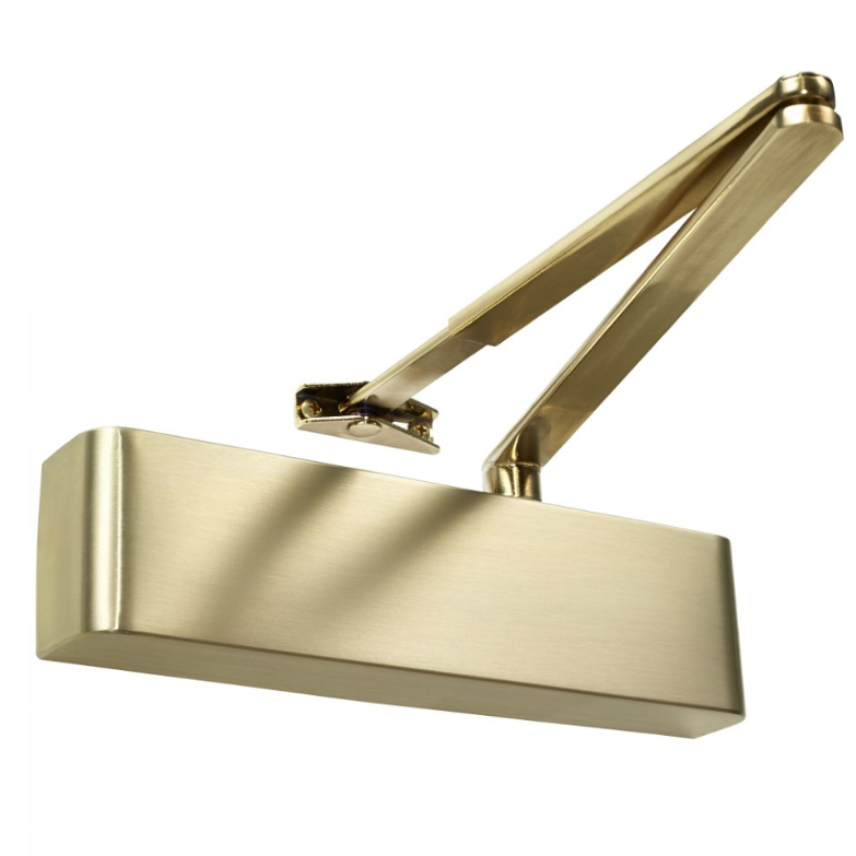 DOOR CLOSER - Satin Brass