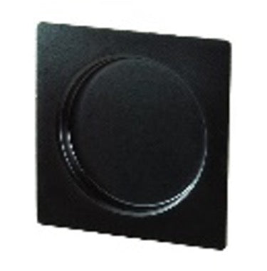 SOFIA - Square Passage Cavity Slider / Matte Black