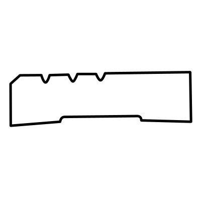 SHADOW LINE-3 PRIMED PINE ARCHITRAVE