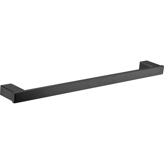 PREMIER - Single Towel Rail Matte Black / Single - 750mm