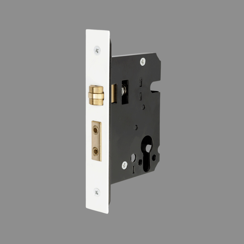 Zanda Round Roller Lock Kit Single Cylinder (Various Finishes Available)