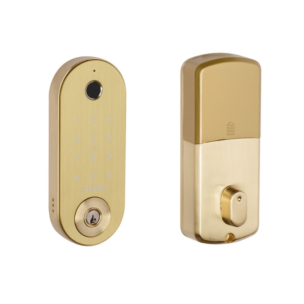 Stealth Smart Lock Deadbolt - Satin Brass