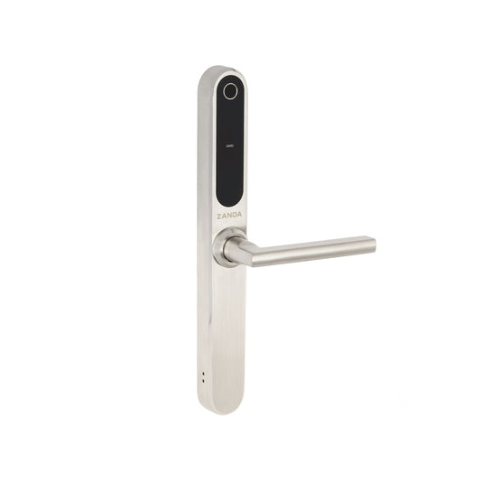 Stealth Smart Lock Longplate - Brushed Nickel / Satin Chrome