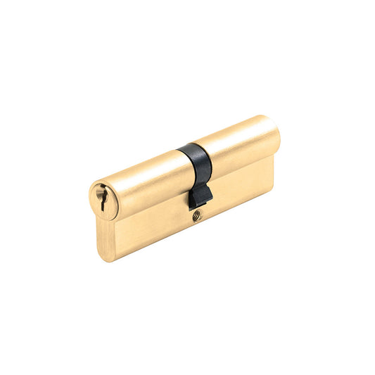 DOUBLE EURO CYLINDER - Satin Brass / Double 70mm