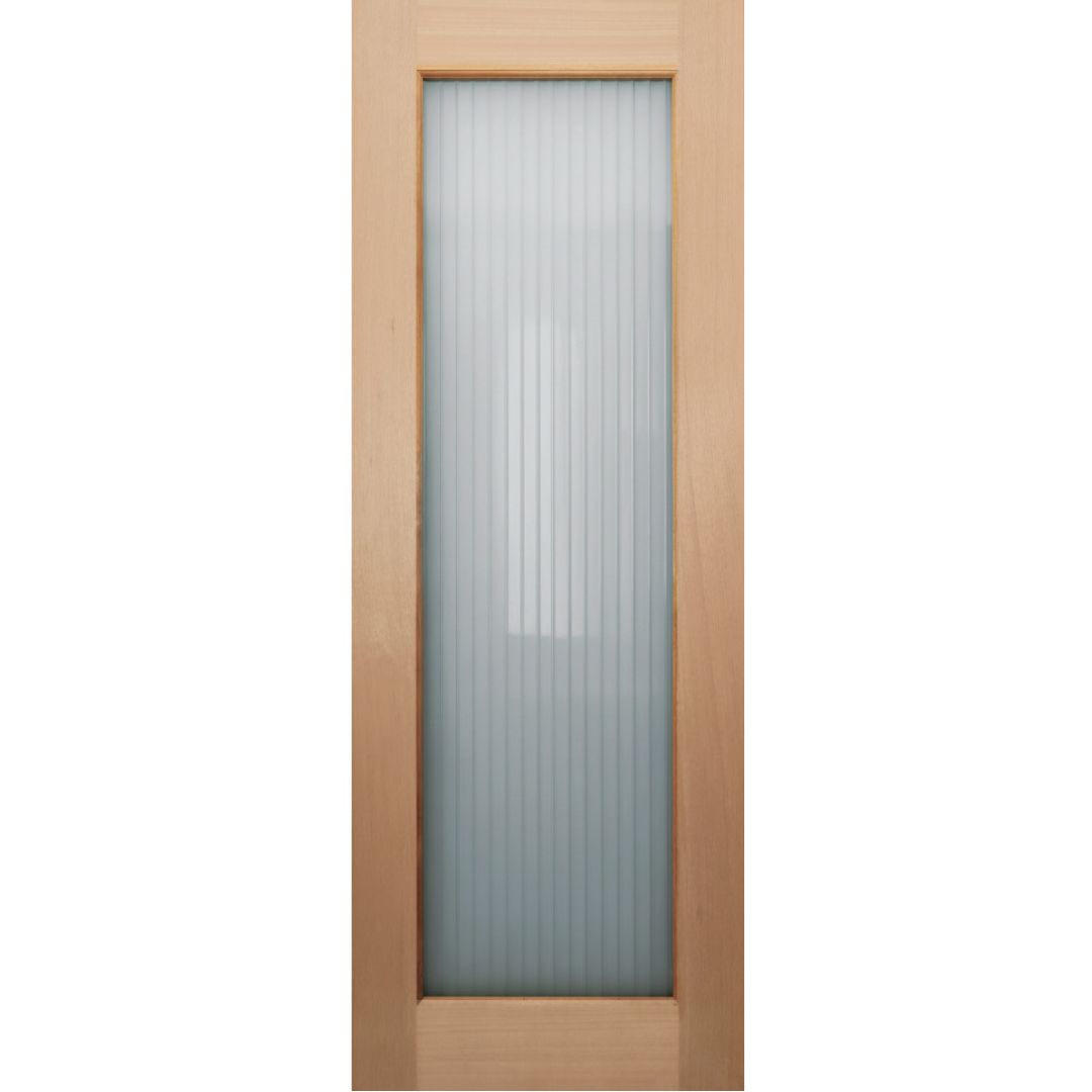 FULL LITE - Fluted Glass External Door