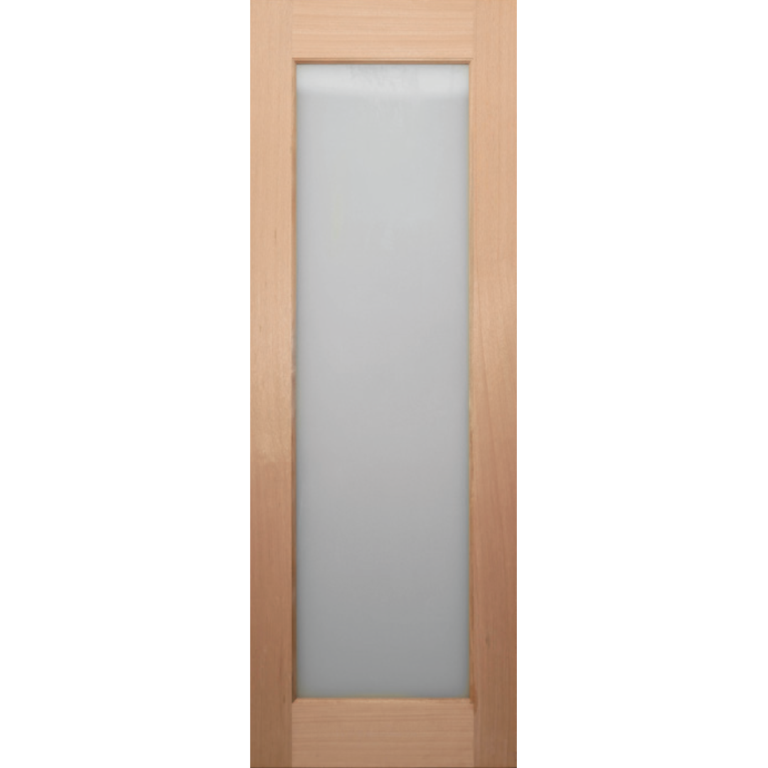 Translucent Timber FULL LITE - Timber External Door 2040 x 620 x 40mm / Translucent ...