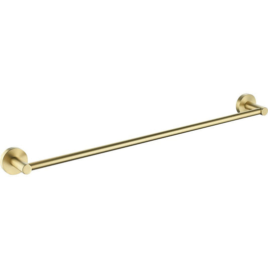 OSLO - Single Towel Rail Brushed Gold / Single - 600mm