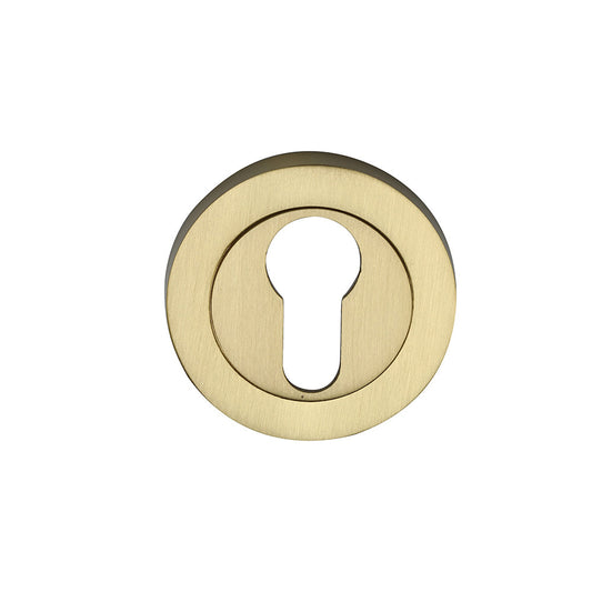 CAMBRIDGE ESCUTCHEON - Round Satin Brass