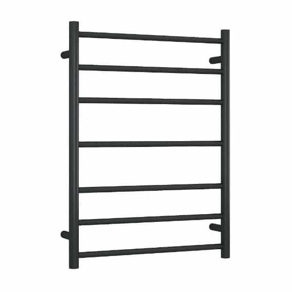 HEATED TOWEL RAIL - 12v 7 Bar Round