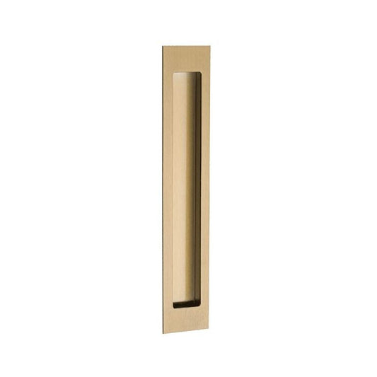 VERVE FLUSH PULL - Satin Brass