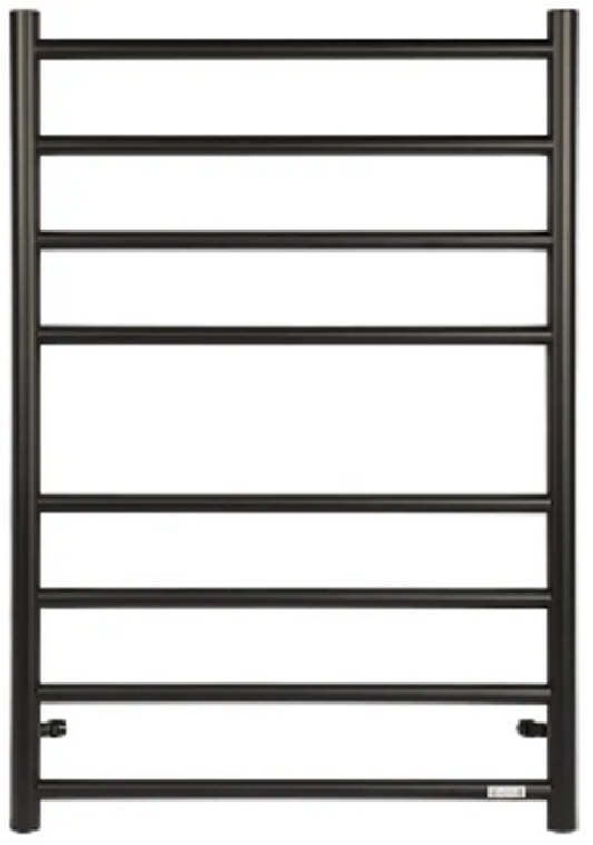 HEATED TOWEL RAIL - 8 Bar Round