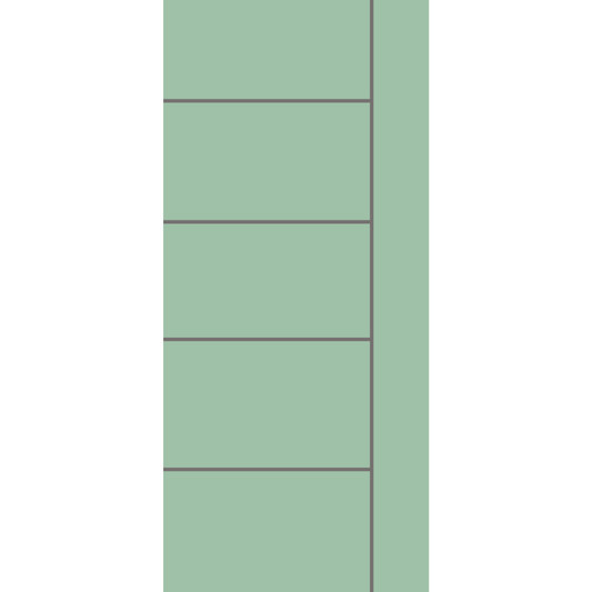 REDFERN - Solid Block Door (P/G)
