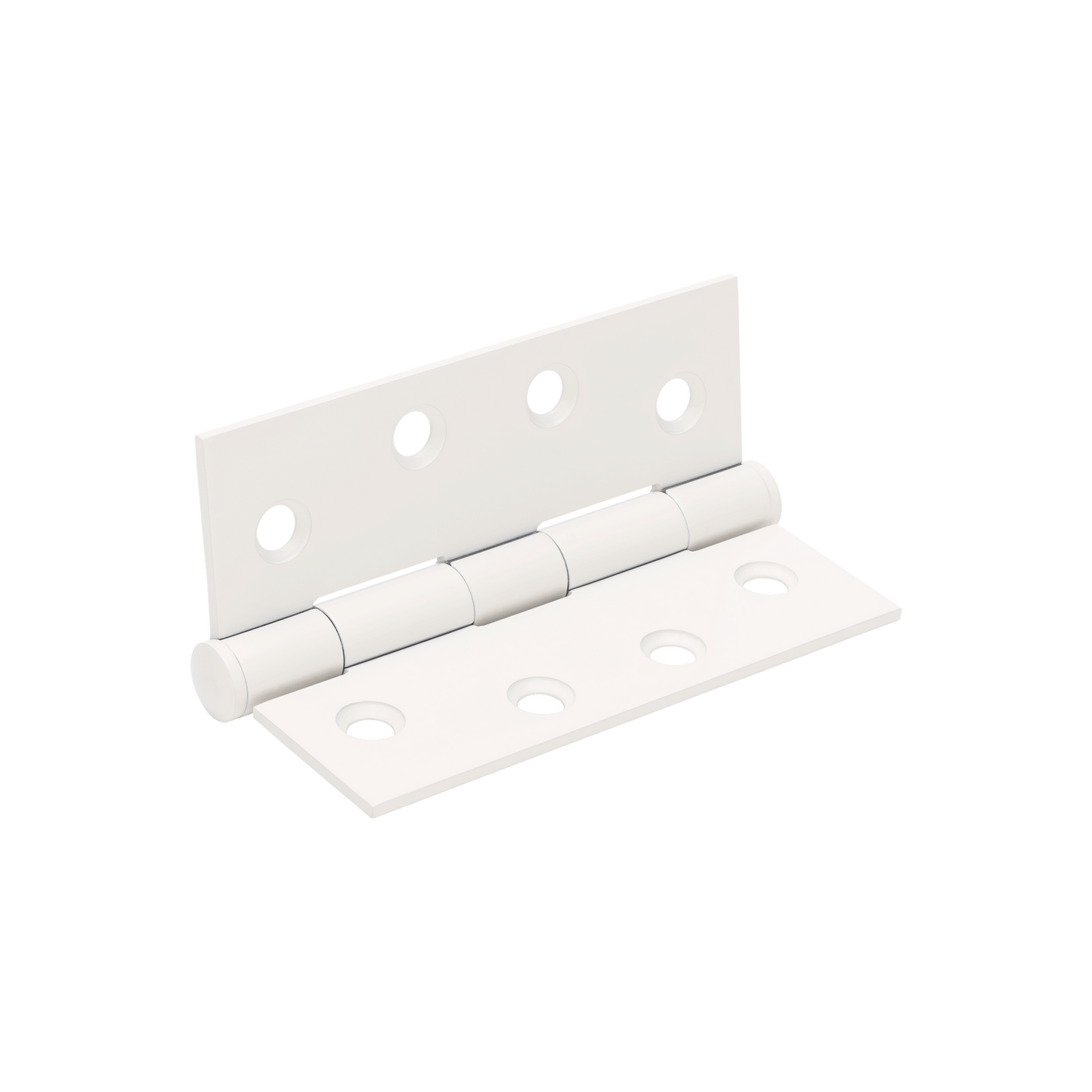 LOOSE BUTT HINGE - Matte White / 100 x 75 x 2.5mm