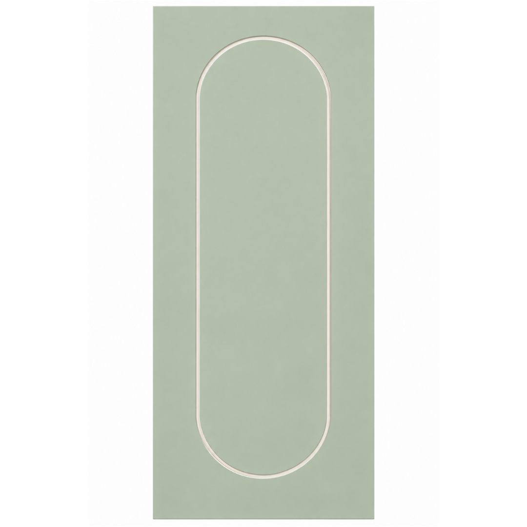 BELLEVUE OVAL - Solid Block Door (P/G)