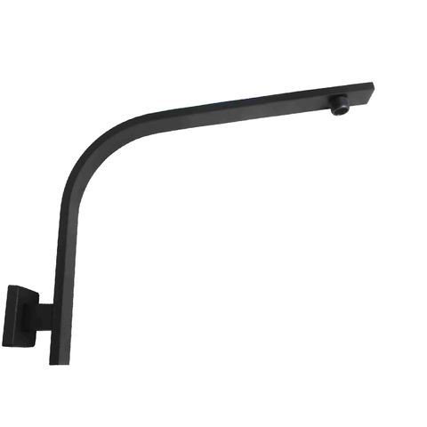 PARIS - Shower Arm Matte Black / 400 x 320mm / Square