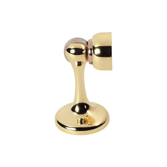 ROMA DOOR STOP - Polished Brass / Magnetic