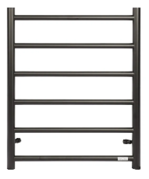 HEATED TOWEL RAIL - 6 Bar Round