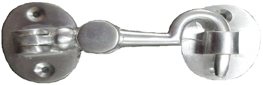 Cabin Hook / Satin Chrome 75mm