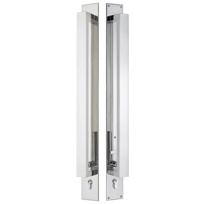 Gainsborough Trilock Omni Back to Back Entrance Pull Handle Set (Available in Various Finishes)