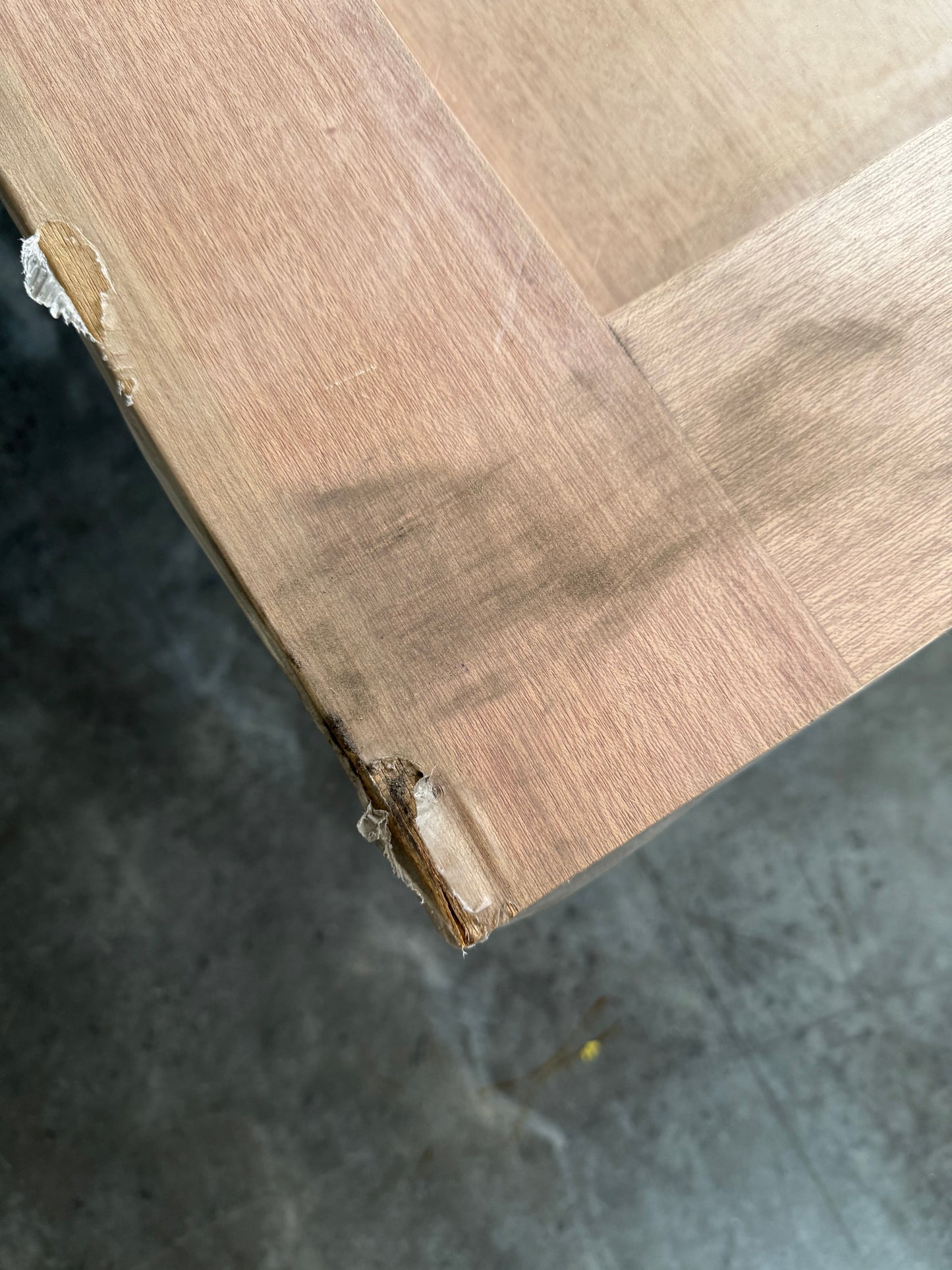 1 PANEL TIMBER SHAKER DOOR (HUME DOORS) - CLEARANCE