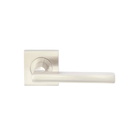 ZANDA APEX SQ PASSAGE HANDLE BRUSHED NICKEL - CLEARANCE