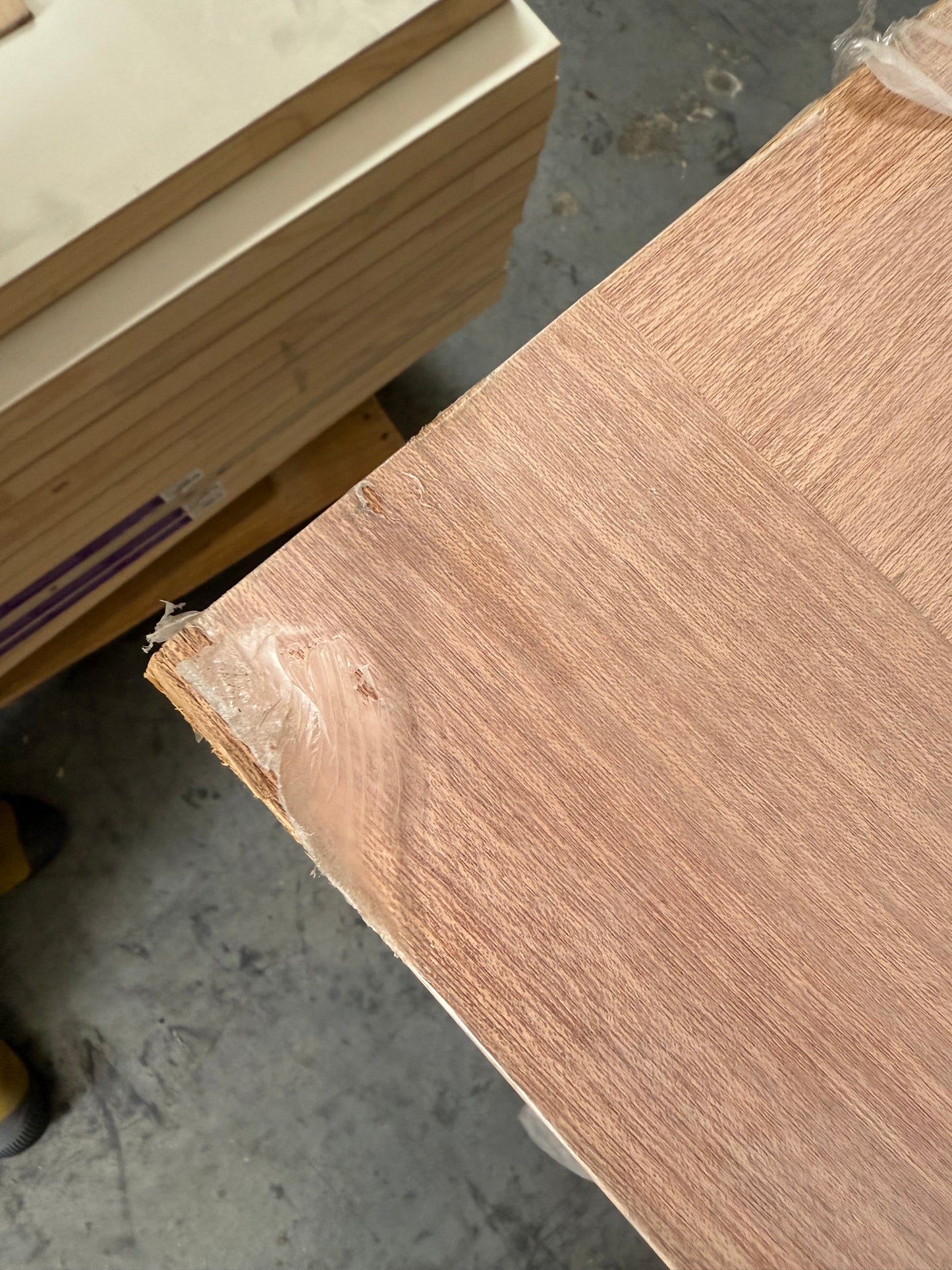 1 PANEL TIMBER SHAKER DOOR (HUME DOORS) - CLEARANCE