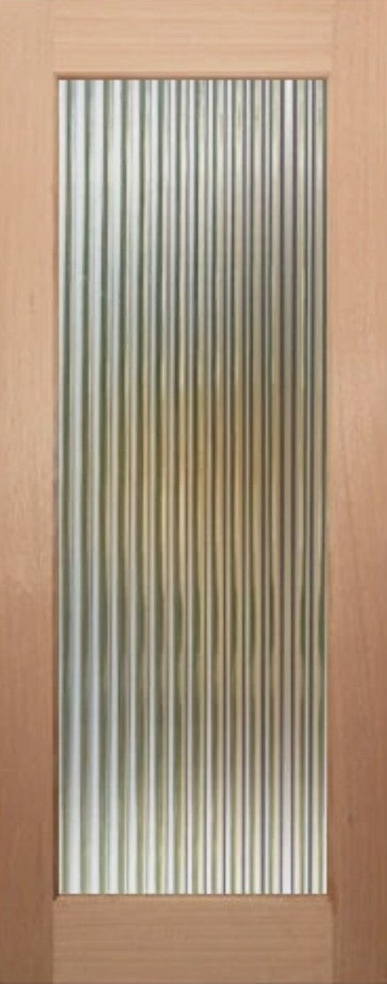 FULL LITE - Fluted Glass External Door