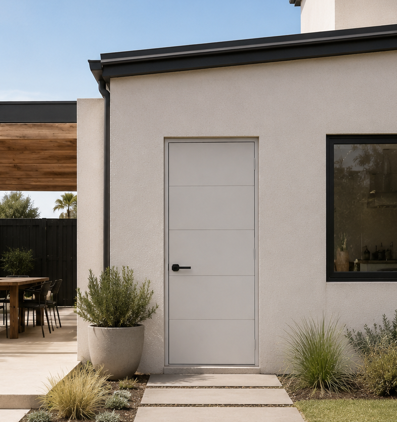 PIO 4 Hume Doors Pioneer Fibreglass Composite Door