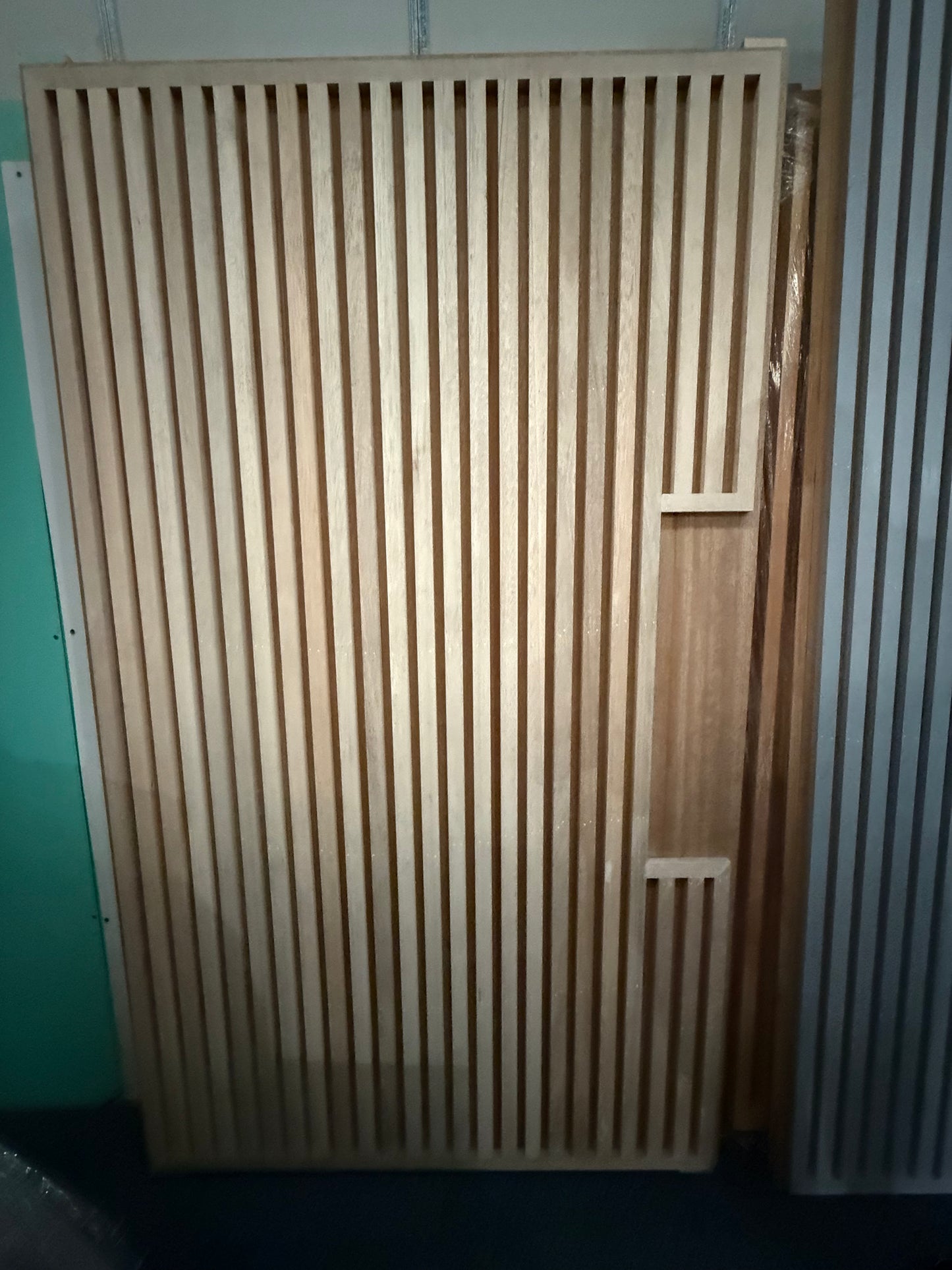 TIMBER BATTEN DOOR - CLEARANCE