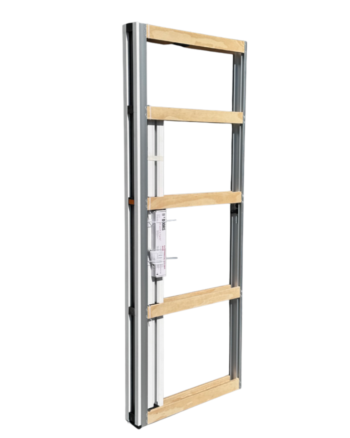 Heavy Duty Aluminium Cavity Slider Frame with Soft Close - D4 Doors