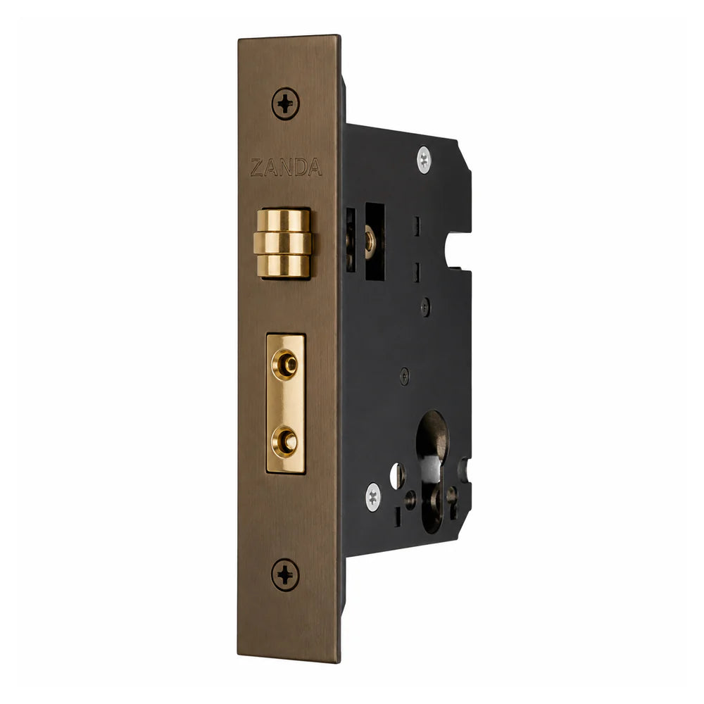 Zanda Round Roller Lock Kit Single Cylinder (Various Finishes Available)