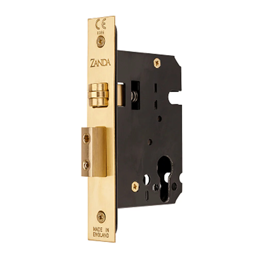 Zanda Round Roller Lock Kit Single Cylinder (Various Finishes Available)