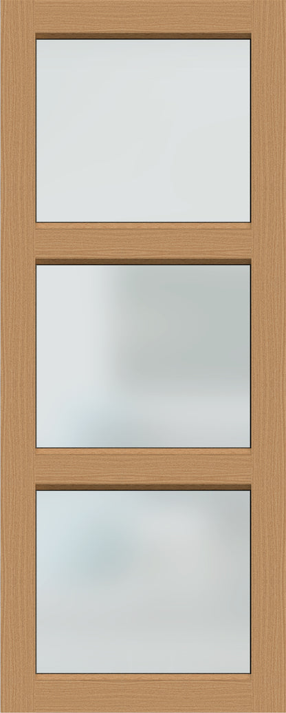 XE3 Hume Elite Aluminium Blackbutt - Entrance Door