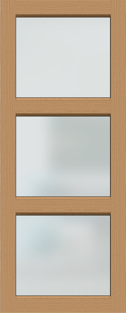 XE3 Hume Elite Aluminium Blackbutt - Entrance Door