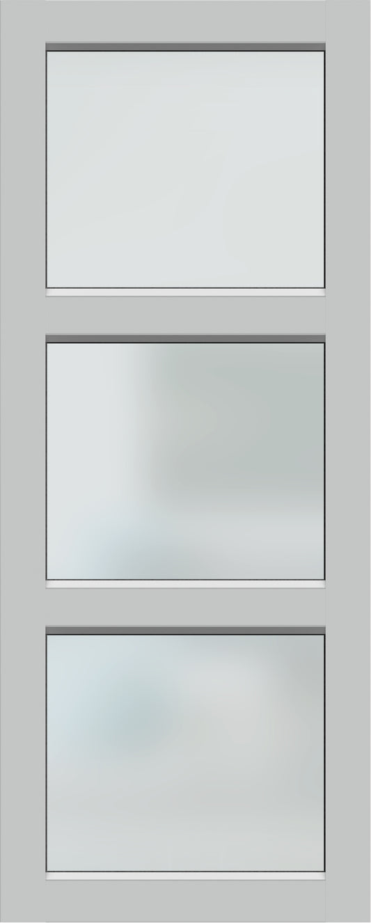 XE3 Hume Elite Aluminium Anotec Natural Pearl - Entrance Door