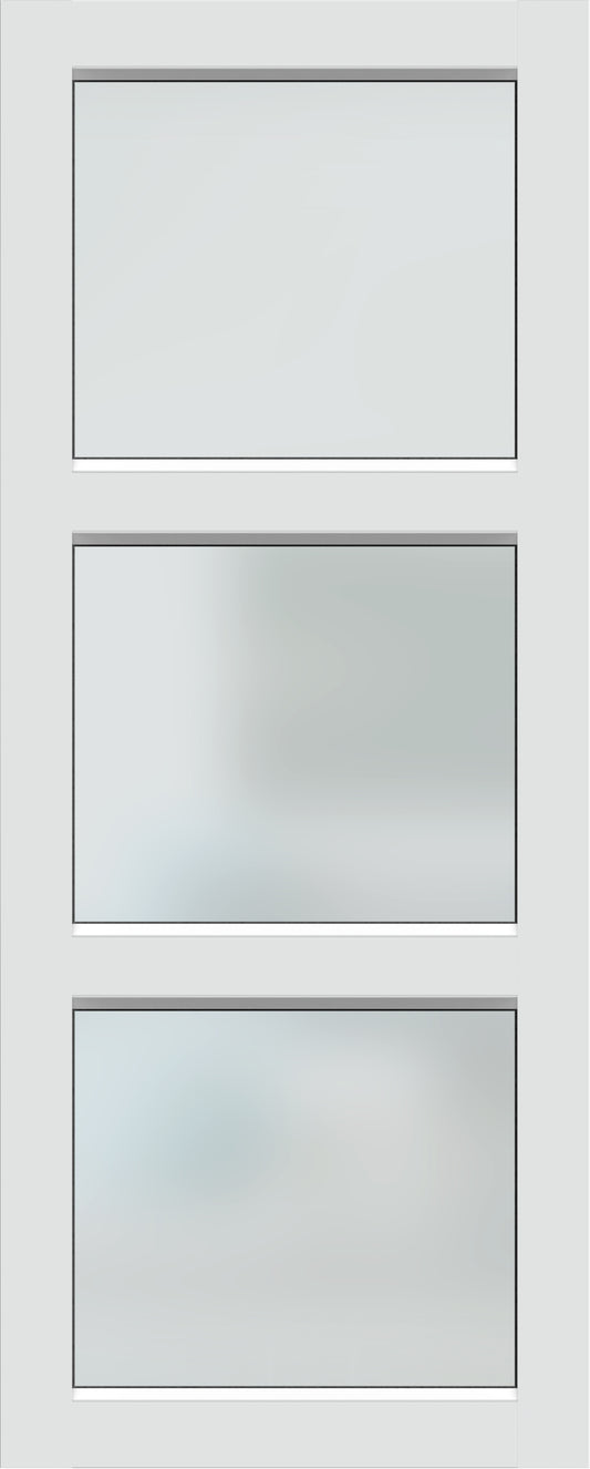 XE3 Hume Elite Aluminium Pearl White - Entrance Door