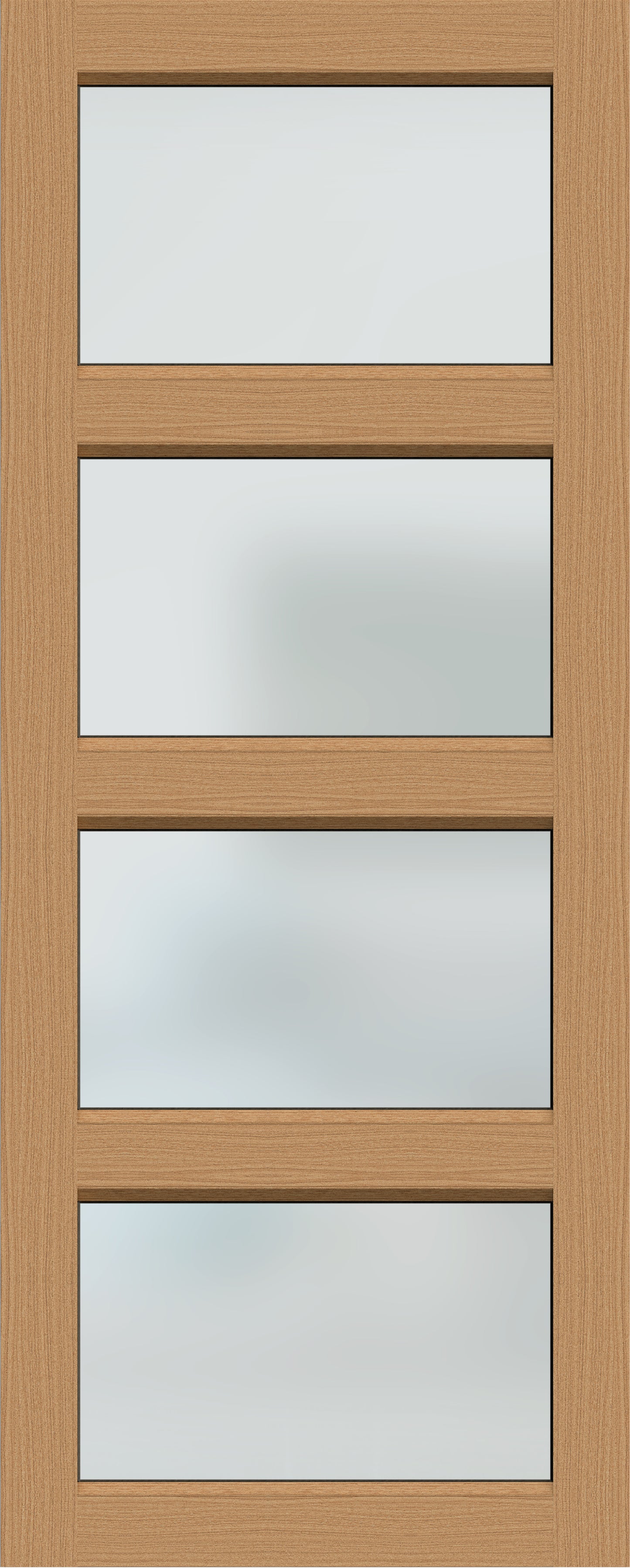 XE4 Hume Elite Aluminium Blackbutt - Entrance Door