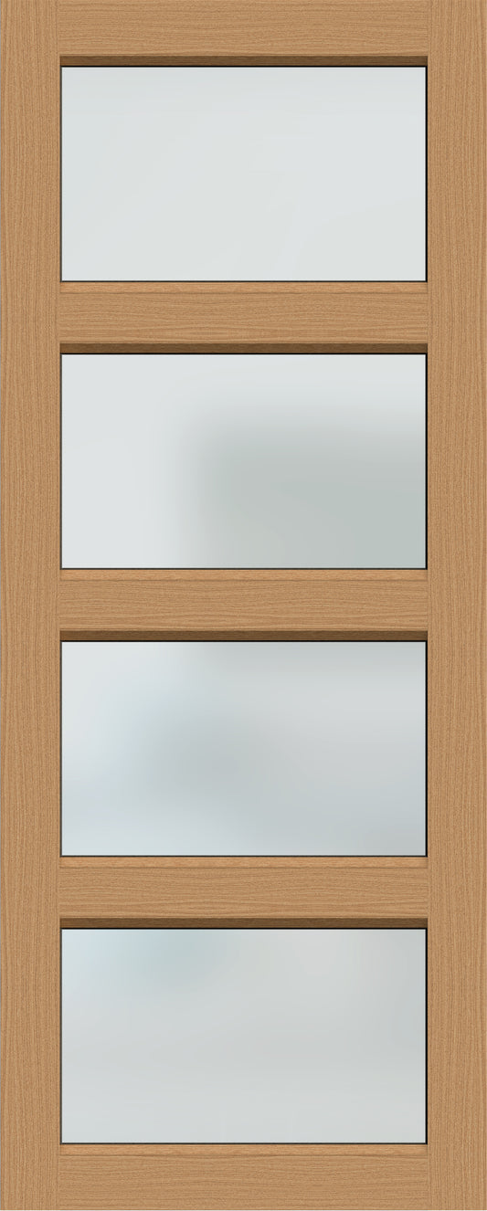 XE4 Hume Elite Aluminium Blackbutt - Entrance Door