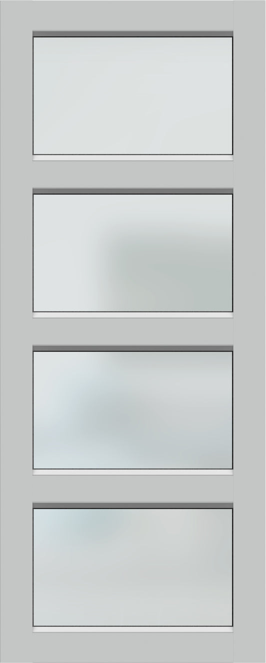 XE4 Hume Elite Aluminium Anotec Natural Pearl - Entrance Door