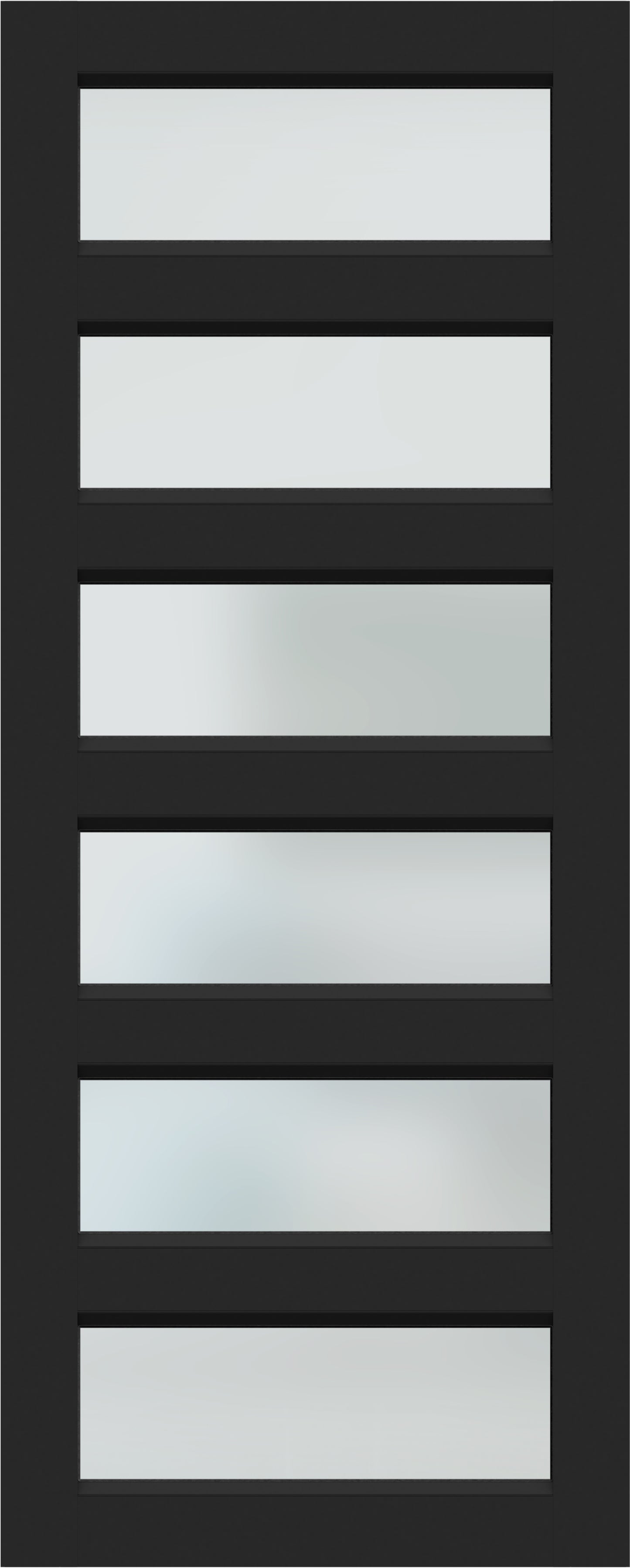 XE6 Hume Elite Aluminium Black Matt - Entrance Door