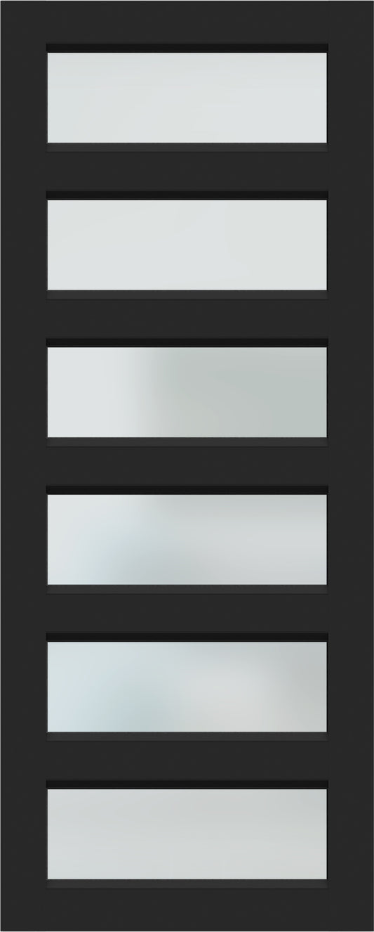 XE6 Hume Elite Aluminium Black Matt - Entrance Door